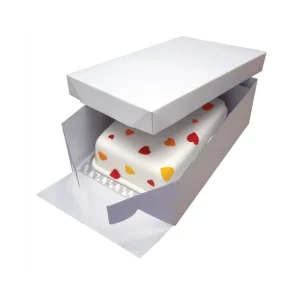 Tout neuf 🧨 Boîte Pâtissière avec Support à Gâteau Rectangulaire 38 x 27,8 cm PME ⌛ 6