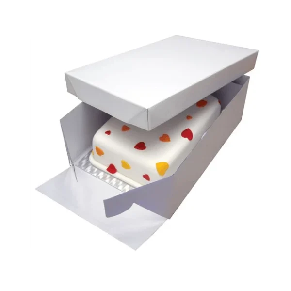 Tout neuf 🧨 Boîte Pâtissière avec Support à Gâteau Rectangulaire 38 x 27,8 cm PME ⌛ 3