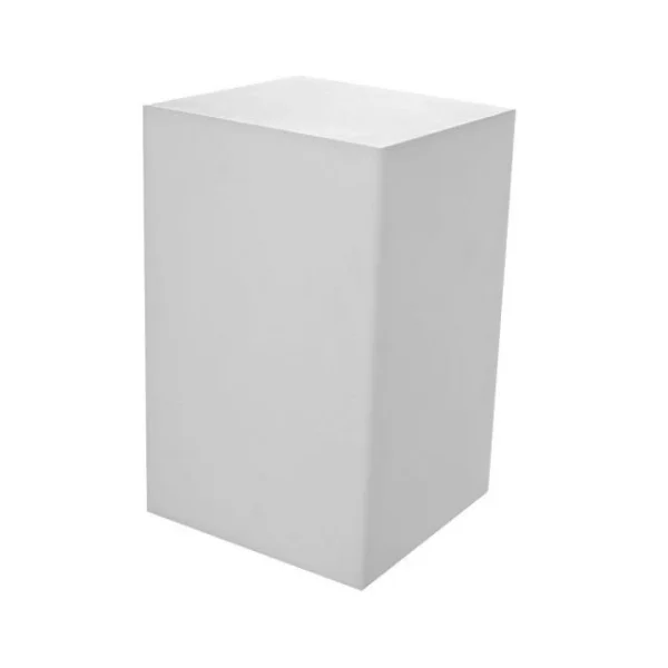 Tout neuf 😀 Cube Coloris Blanc Opale En Pvc 38 X 38 Cm Et Hauteur 63 Cm ⭐ 1