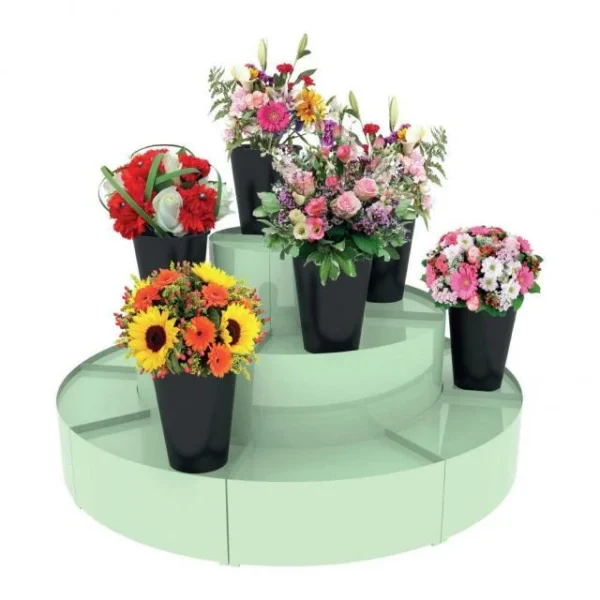 Meilleure affaire 💯 Présentoir 1800 Mm – Podium Présentation Fleurs – 3 Niveaux – Vert Anis 💯 1