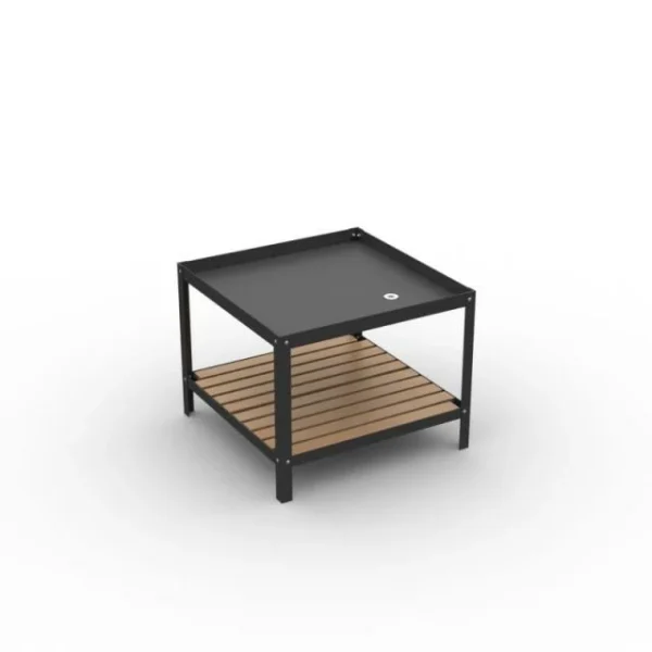 Les meilleures critiques de 🧨 Table Bac Démontable 2 Niveaux – Dim. 750×750 Ht.600mm – Laqué Noir 🎉 1